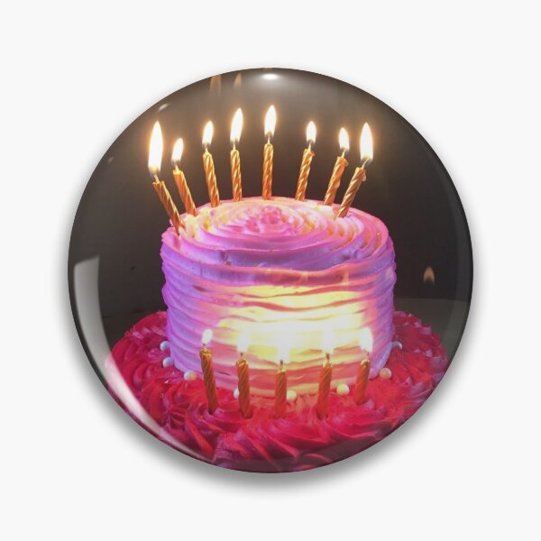Item preview, Birthday Cake With Candles designed and sold by gailmariekern.