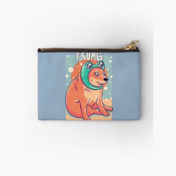 Item preview, Fromg Cheems | Yellow | Shibe | Shiba Inu | Baby Cheems | Frog Pepe | Wacky and Uncharacteristic Ironic Dank Meme Bonk designed and sold by Any Color Designs.
