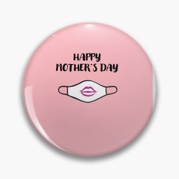 Item preview, Happy mother's day | mask | light pink background   designed and sold by VisualMemo.