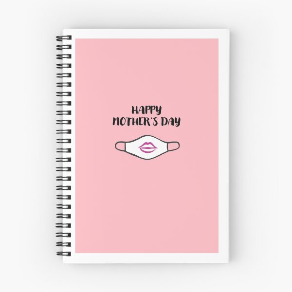 Item preview, Happy mother's day | mask | light pink background   designed and sold by VisualMemo.