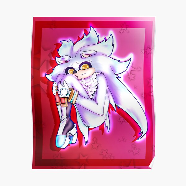 Poster Silver The Hedgehog Redbubble