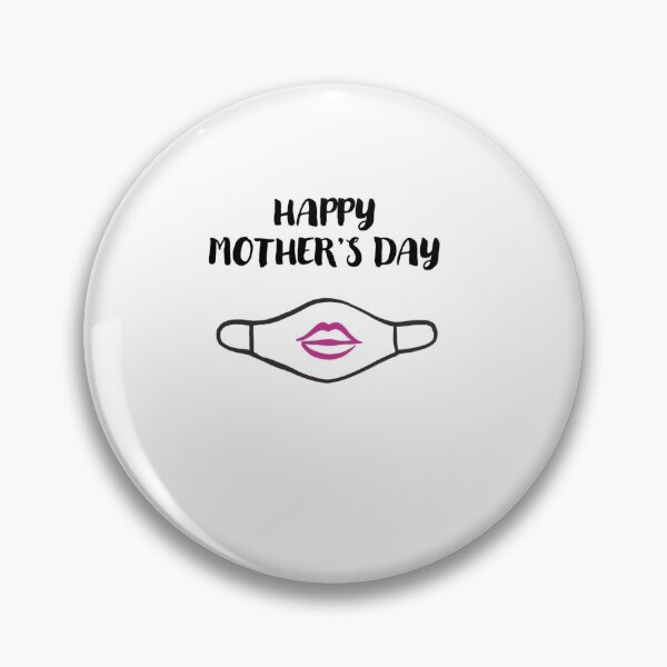 Item preview, Happy mother's day | white mask | white background   designed and sold by VisualMemo.