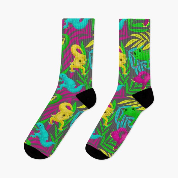 Item preview, Cool Neon Smiling Geckos designed and sold by CarolFreire.
