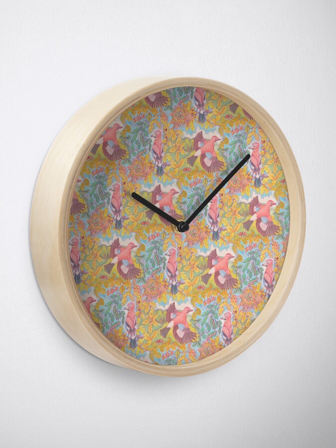 Alternate view of Woodland Jays Clock