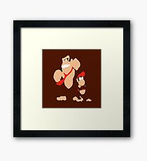 DONKEY & DIDDY Framed Print