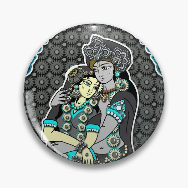 Item preview, Radha Krishna Love designed and sold by GundicaArt.