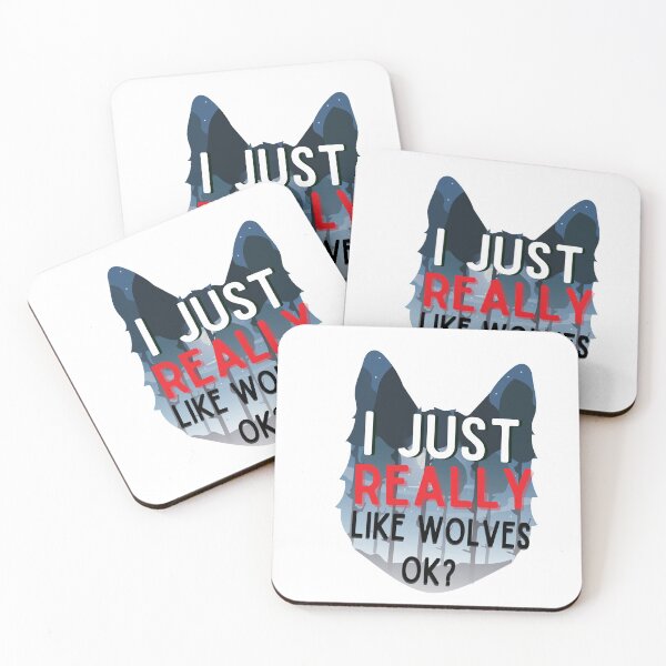 Item preview, I Just Really like Wolves ok ? Classic T-Shirt For Animals Lovers  !  designed and sold by todoAwesome.