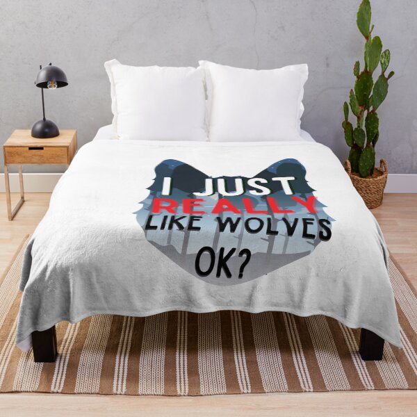 Item preview, I Just Really like Wolves ok ? Classic T-Shirt For Animals Lovers ! designed and sold by todoAwesome.