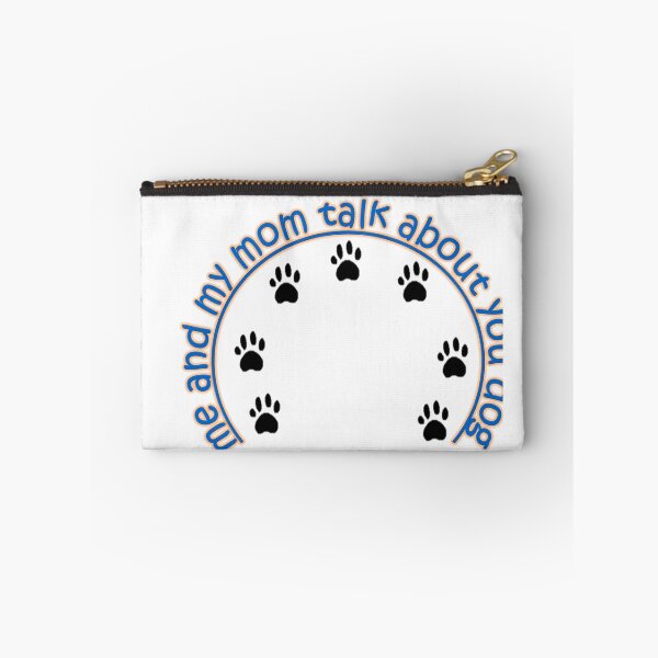 Item preview, me and my mom talk about you dog ,Dog Mom - My Dog and I talk About You ,Me and My Dog ,Funny Dog  designed and sold by Dahani-mo.