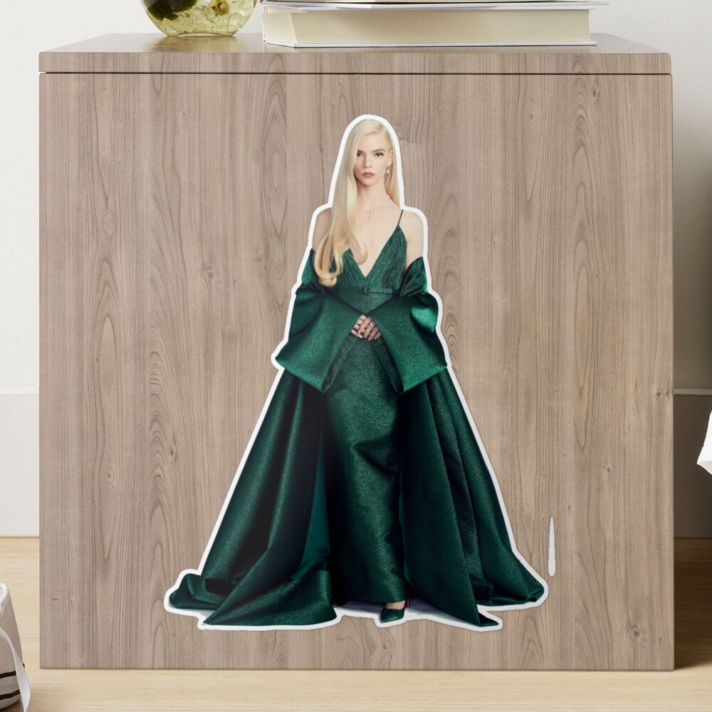 Anya Taylor-Joy at Golden Globes" Sticker for Sale by tischmeyourways |  Redbubble