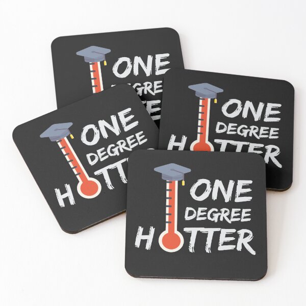 Item preview, One Degree Hotter Masters Degree Master Graduation Graduate School  designed and sold by Essetino.
