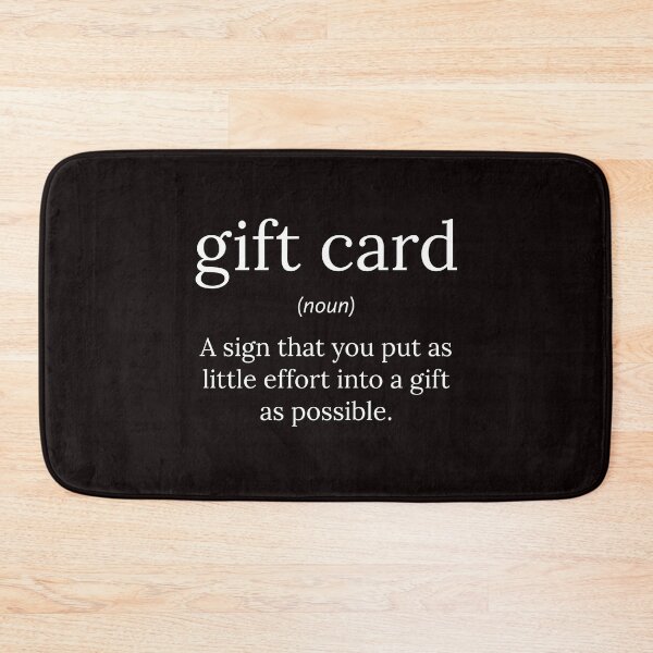 Item preview, Funny Definition: Gift Card designed and sold by T-ShirtGuy.