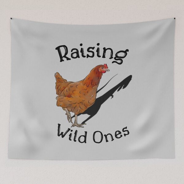 Item preview, Raising Wild Ones, I raise wild things, Hen Dinosaurs, Cute little Henosaurs. designed and sold by Orianah.