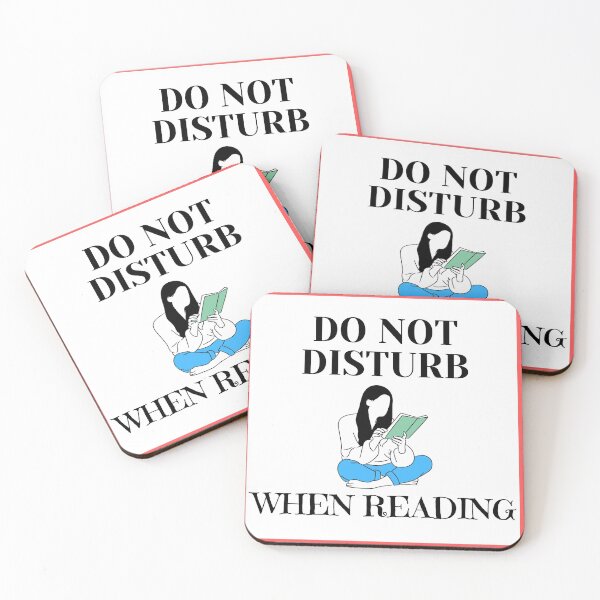 Item preview, Do Not Disturb When Reading designed and sold by MND-Designs.