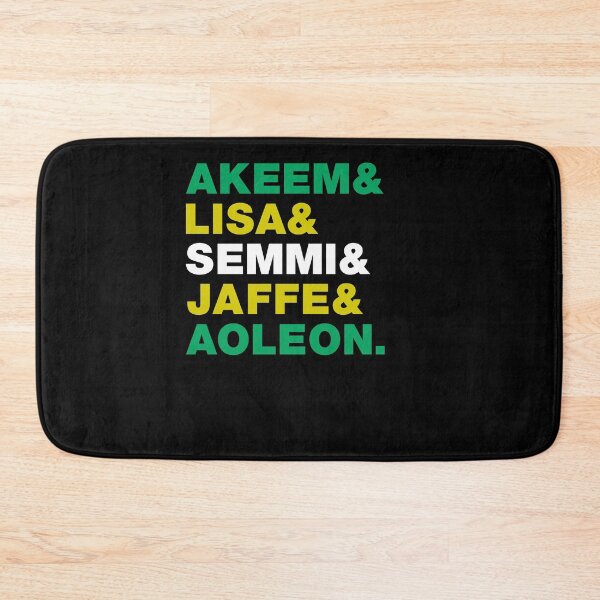 Item preview, Akeem & Lisa & Semmi & Jaffe & Aoleon Funny Movie Fan Design designed and sold by Siiiiichfried.