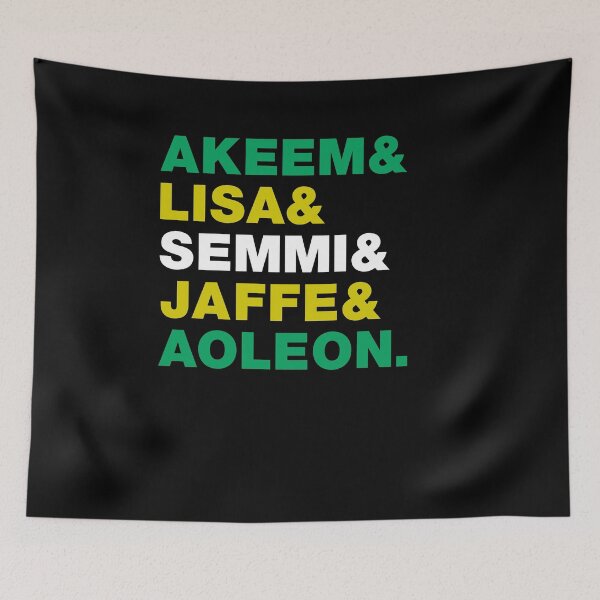 Item preview, Akeem & Lisa & Semmi & Jaffe & Aoleon Funny Movie Fan Design designed and sold by Siiiiichfried.