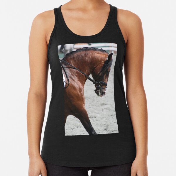 Ali-Baba ~ Lusitano Stallion Racerback Tank Top