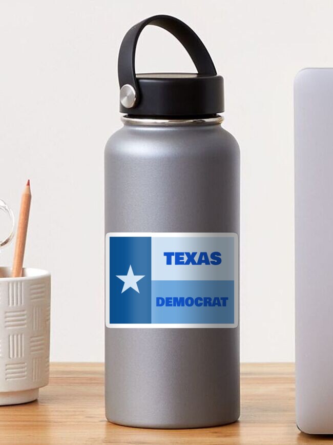 Thumbnail 1 of 3, Sticker, Texas Democrat Sticker designed and sold by BananaIceCream.