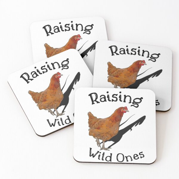 Item preview, Raising Wild Ones, I raise wild things, Hen Dinosaurs, Cute little Henosaurs. designed and sold by Orianah.