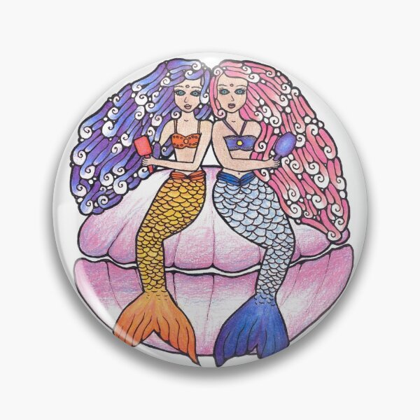 Item preview, Mermaid Sisters designed and sold by The Saltwater Woman.