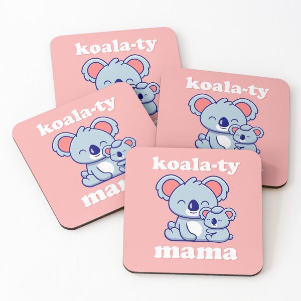 Item preview, Funny Mothers Day Koala Mom Koalaty Mama Bear Pun Australia designed and sold by gkao.