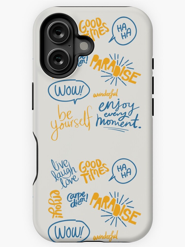 Thumbnail 1 of 4, iPhone Case, Handwritten Typography designed and sold by DesignsbyEH.
