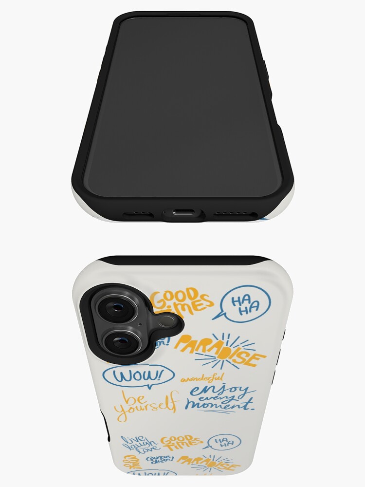 Thumbnail 3 of 4, iPhone Case, Handwritten Typography designed and sold by DesignsbyEH.