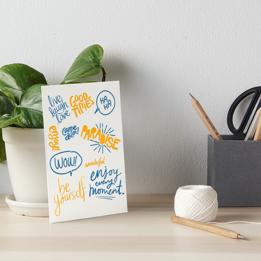 Item preview, Art Board Print designed and sold by DesignsbyEH.