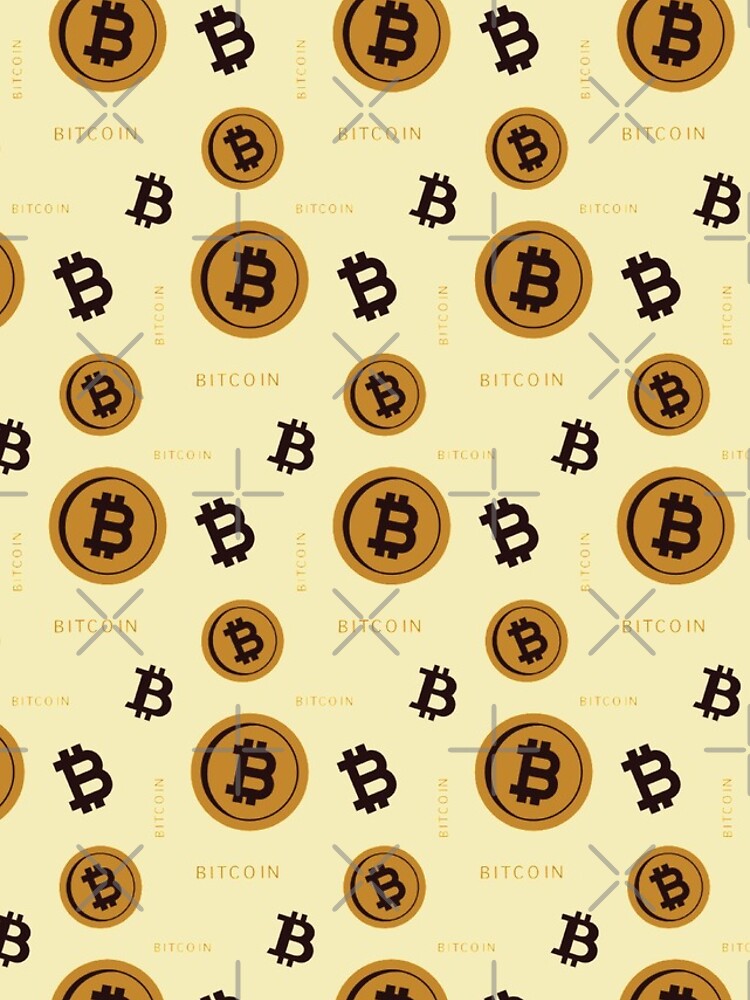 Thumbnail 4 of 4, iPhone Case, Bitcoin Pattern Gold designed and sold by infleims.