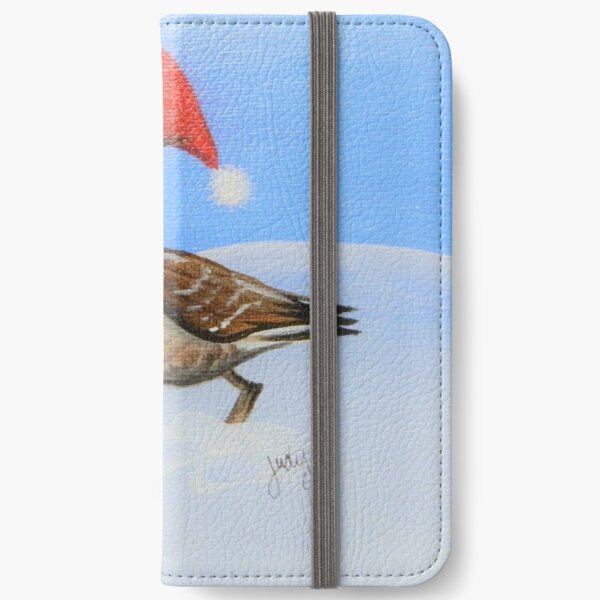 Christmas Goose iPhone Wallet