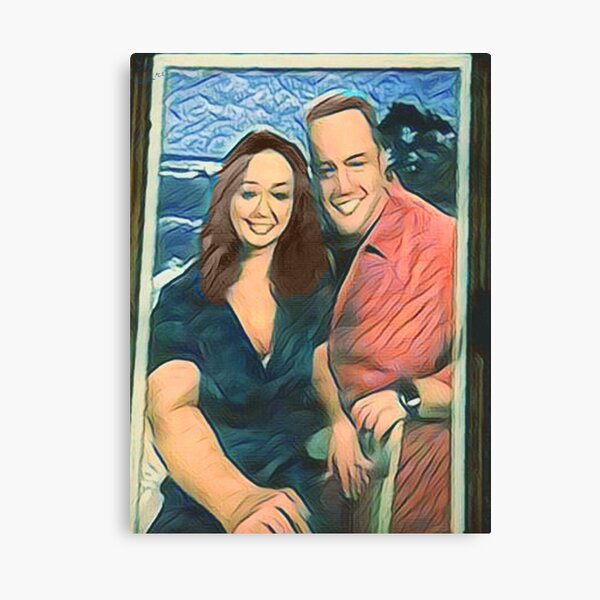 The Painting Canvas Print