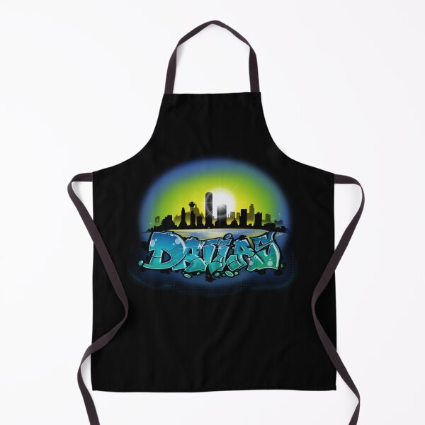 Item preview, Dallas skyline graffiti  designed and sold by cfurguson.