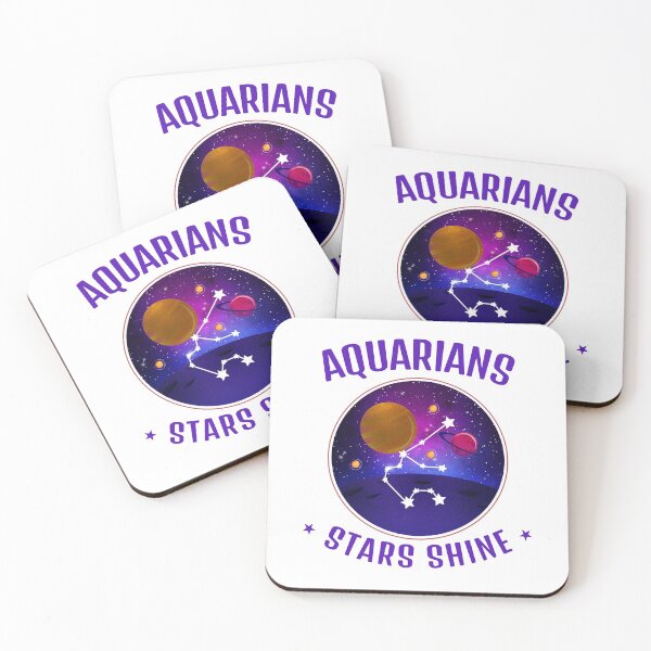 Item preview, Aquarians Stars Shine Zodiac Aquarius designed and sold by Peggy Lindstrom.