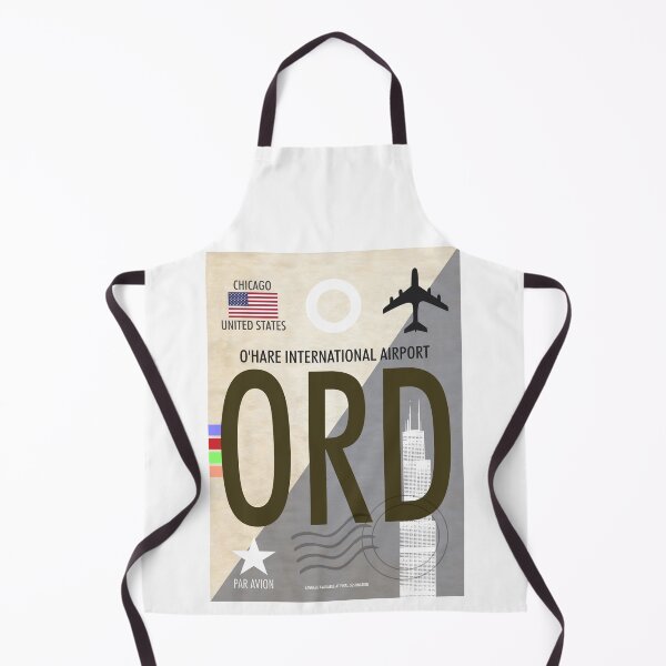 Item preview, O'HARE INTERNATIONAL AIRPORT CHICAGO Luggage Tag Baggage Tag Airport Code ORD CHICAGO ILLINOIS UNITED STATES USA designed and sold by kwiebe34.