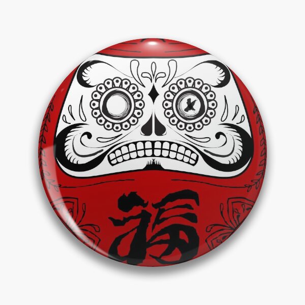 Item preview, Sugar Skull Daruma designed and sold by deadcelebritee.