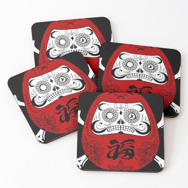Item preview, Sugar Skull Daruma designed and sold by deadcelebritee.
