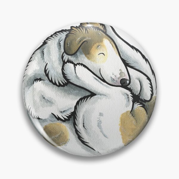 Item preview, Sleeping Borzoi puppy designed and sold by animalartbyjess.