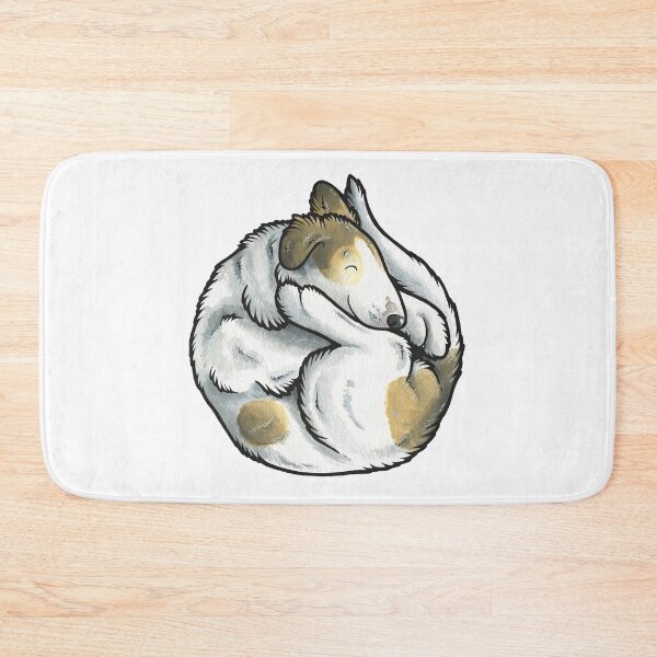 Item preview, Sleeping Borzoi puppy designed and sold by animalartbyjess.