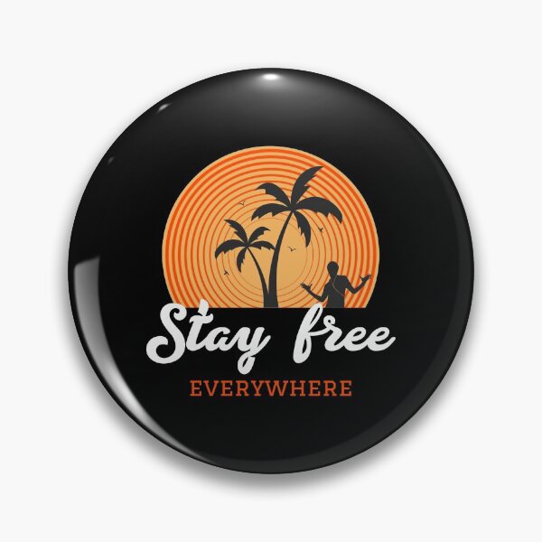 Artikelvorschau, Überall frei bleiben Beach Retro Sun Palm Tree entworfen und verkauft von Williams Anderson.