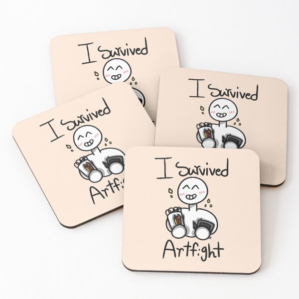 Item preview, I Survived Artfight  designed and sold by TehPineapplePan.
