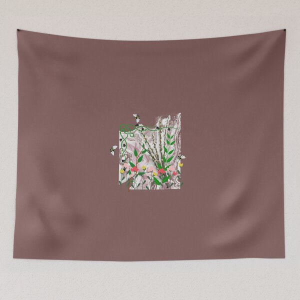 Item preview, bee's in the flower garden! designed and sold by Byoudesigns.