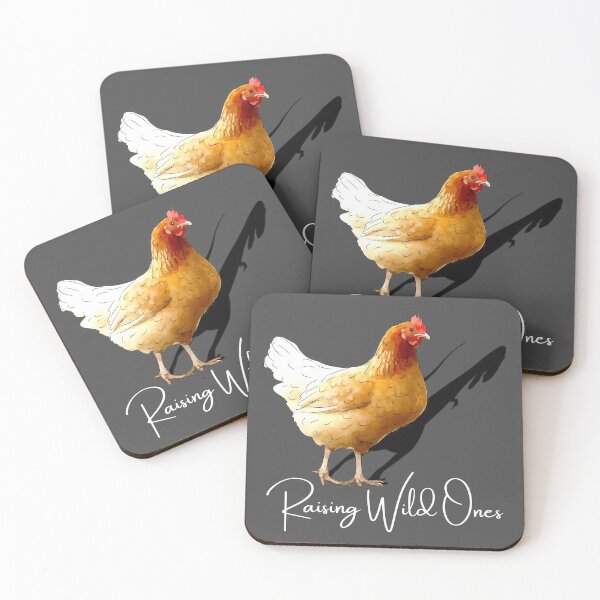 Item preview, Raising Wild Ones, I raise wild things, Hen Dinosaurs, Cute little Henosaurs, for Chicken Whisperers designed and sold by Orianah.
