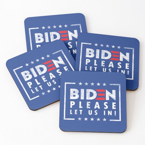 Item preview, BIDEN PLEASE LET US IN designed and sold by Peaceful Life Co.