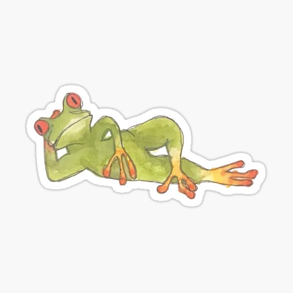Sexy Frog Stickers for Sale
