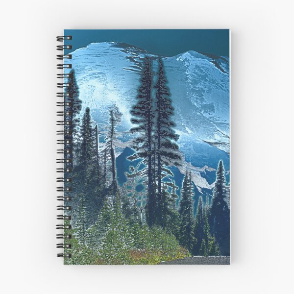 Item preview, Enchanted Mount Rainier Evening designed and sold by SeaChangeDesign.