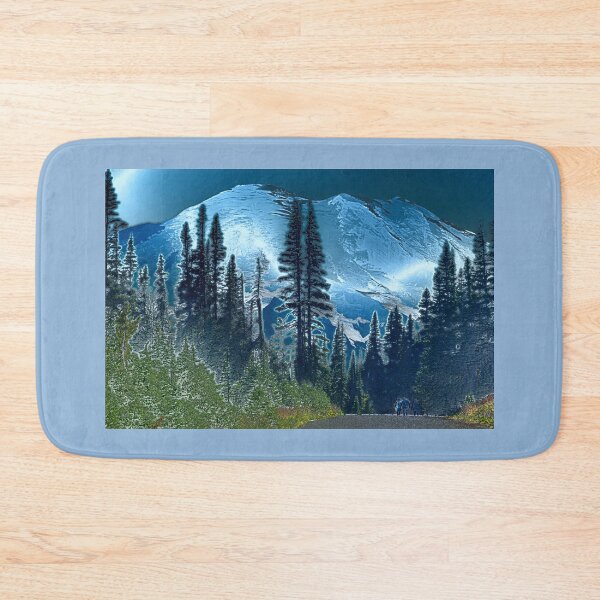 Item preview, Enchanted Mount Rainier Evening designed and sold by SeaChangeDesign.