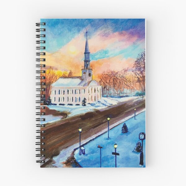 Item preview, I Heard the Bells Church Painting designed and sold by Phyllis   Small.