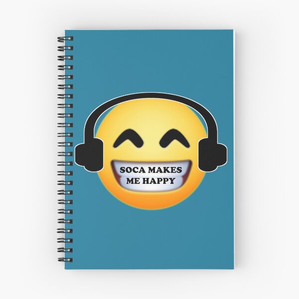 Item preview, Soca Music Makes Me Happy Emoji - Soca Mode designed and sold by Soca-Mode.