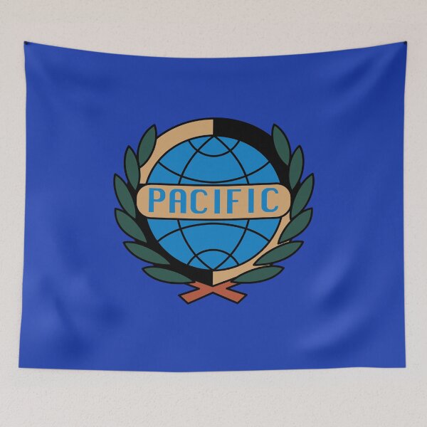 Item preview, Rival Schools: United by Fate logo Pacific High School (パシフィックハイスクール日本校) / 私立ジャスティス学園 LEGION OF HEROES designed and sold by JCBA.