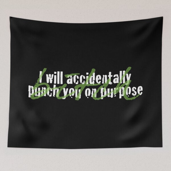 Item preview, I Will Accidentally Punch You designed and sold by Teamtsunami6.